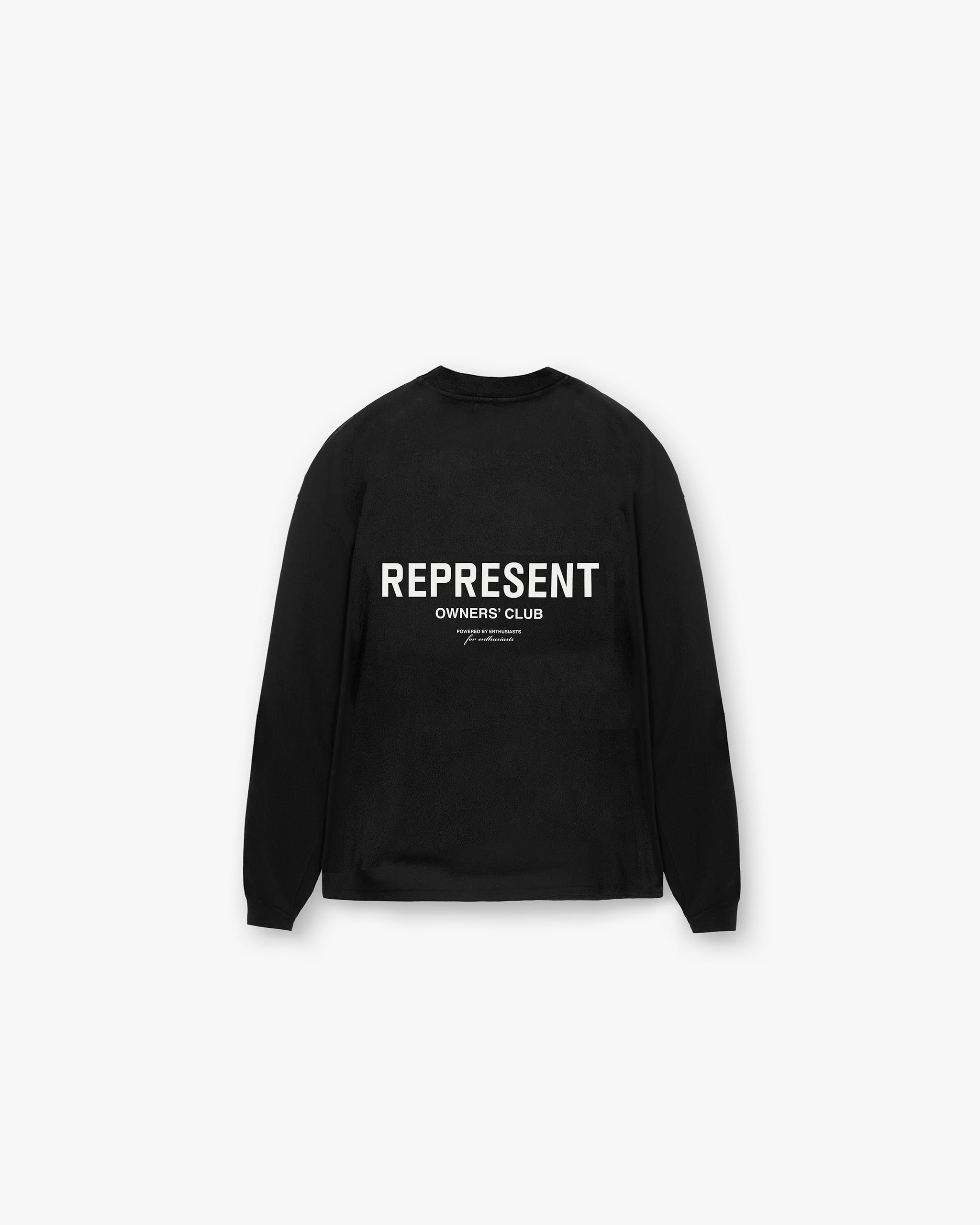 Represent Owners Club Long Sleeve T-Shirt - Black